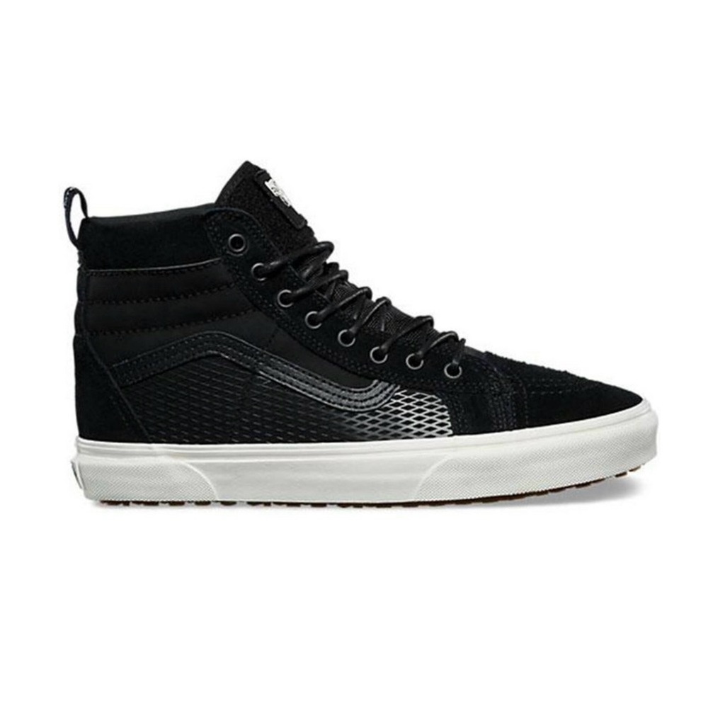 Vans men’s SK8 -Hi 46 winterized weather resistant skates black shoes M-6.5/ W-8